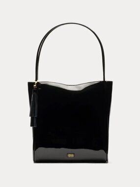 NWT Frances Valentine  Nan Tote in Soft Patent - A Perfect Patent Bag/Tote